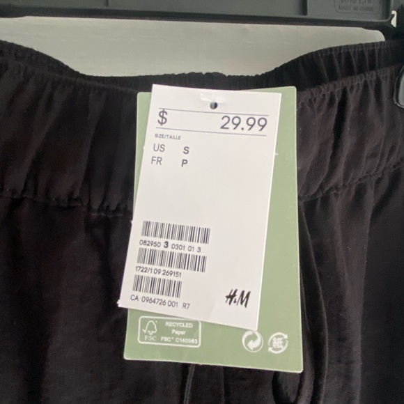 H & M linen like loose pants - Picture 5 of 7